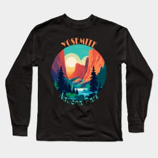 Yosemite National Park Long Sleeve T-Shirt